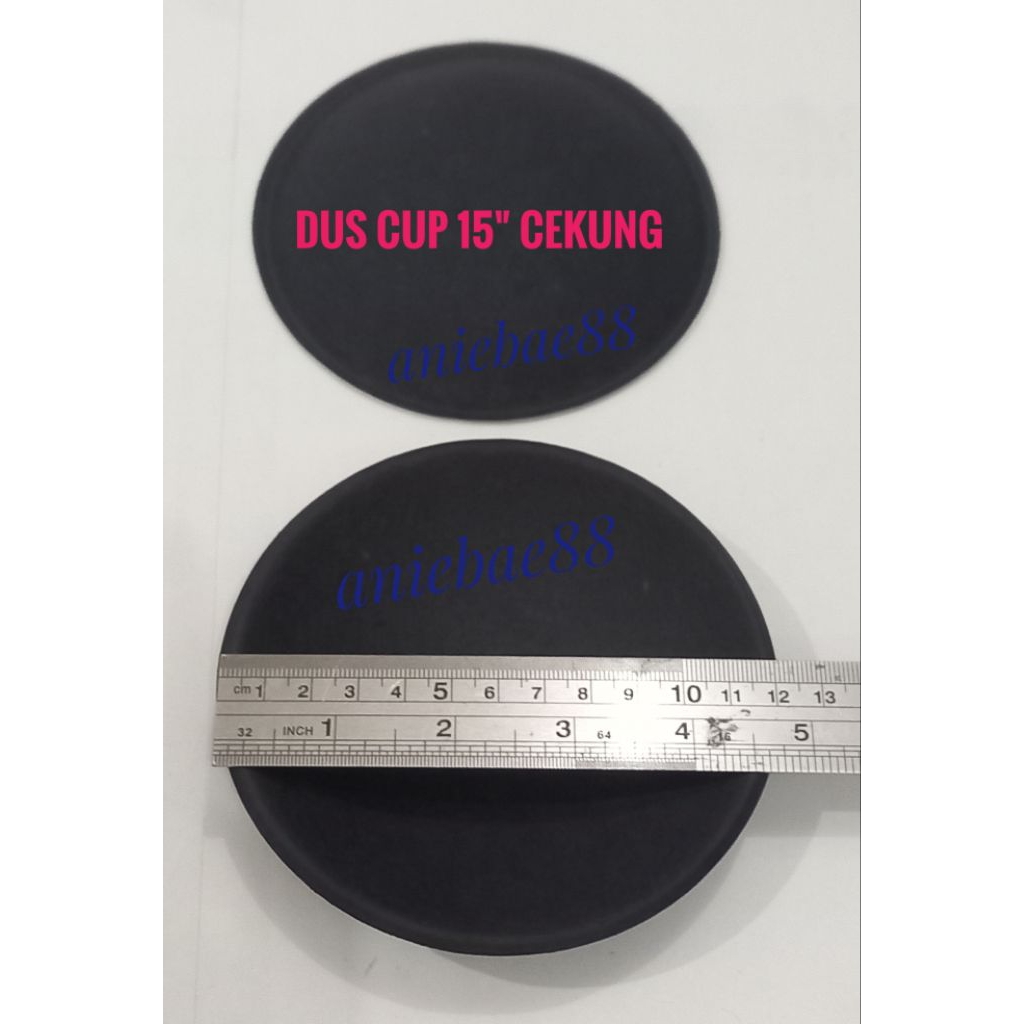 Dus cup speaker tutup spool speaker 15inch cekung