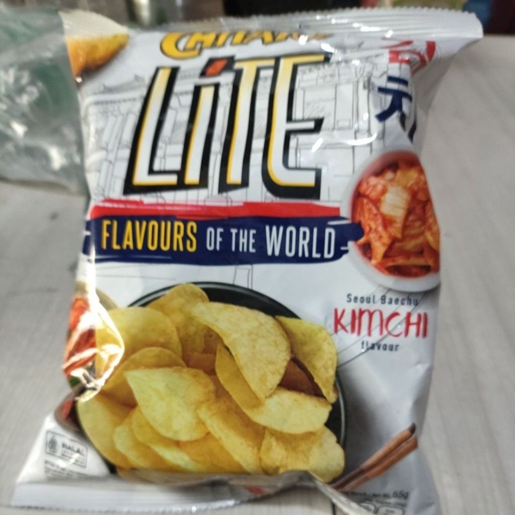 

Snack chitato lite rasa kimchi 65g