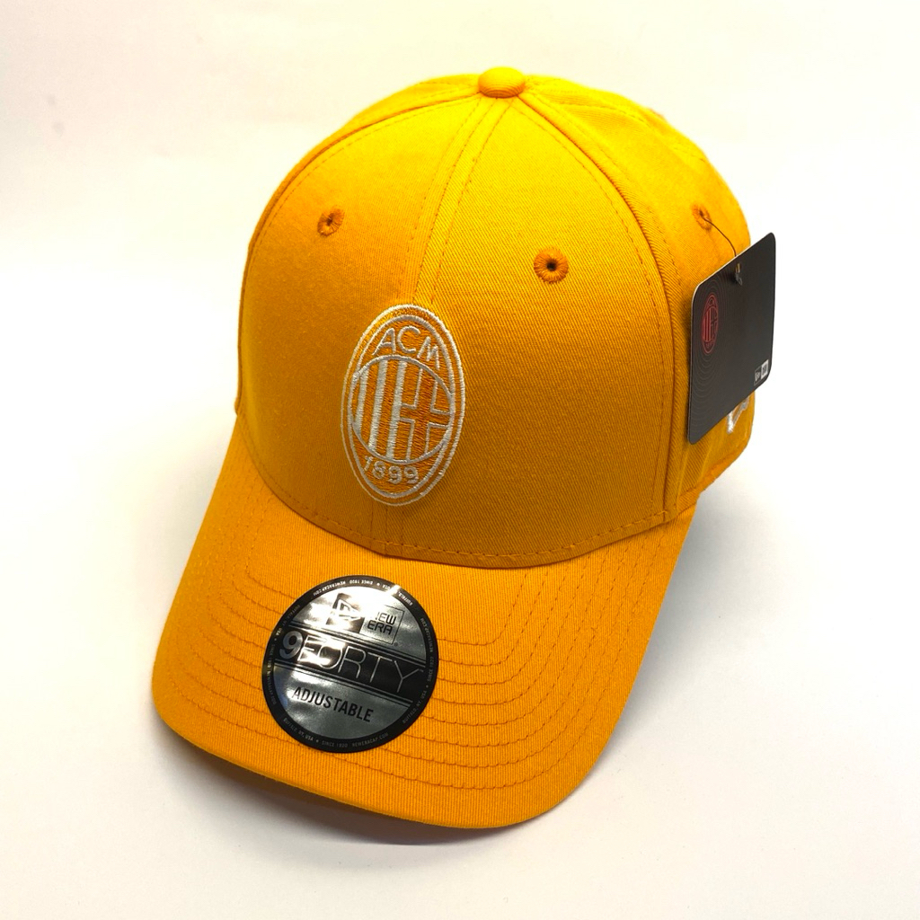 Topi New Era Original 940 AC Milan Contrast Orange Hat