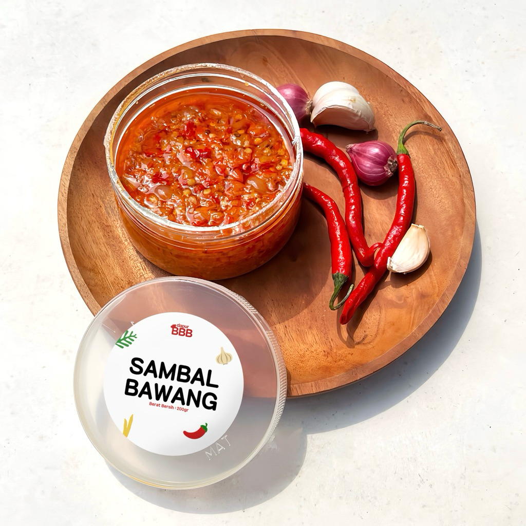 

Sambal Bawang by Dapur BBB | 200 gr & 100 gr