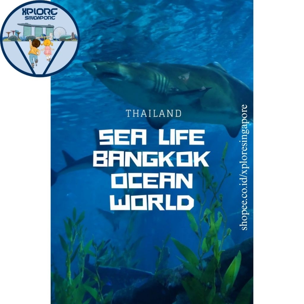 Sea Life Bangkok - Tiket Sea Life Ocean World Bangkok