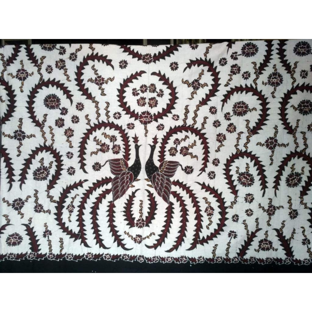 Batik Salem Brebesan Motif Merak Merupa, Kain Jarik, Kain Panjang
