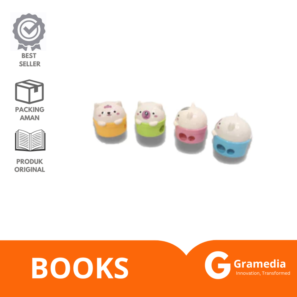 

Gramedia Lampung -RAUTAN ESTUDEE CAT SHARPENER WITH TWO HOLES