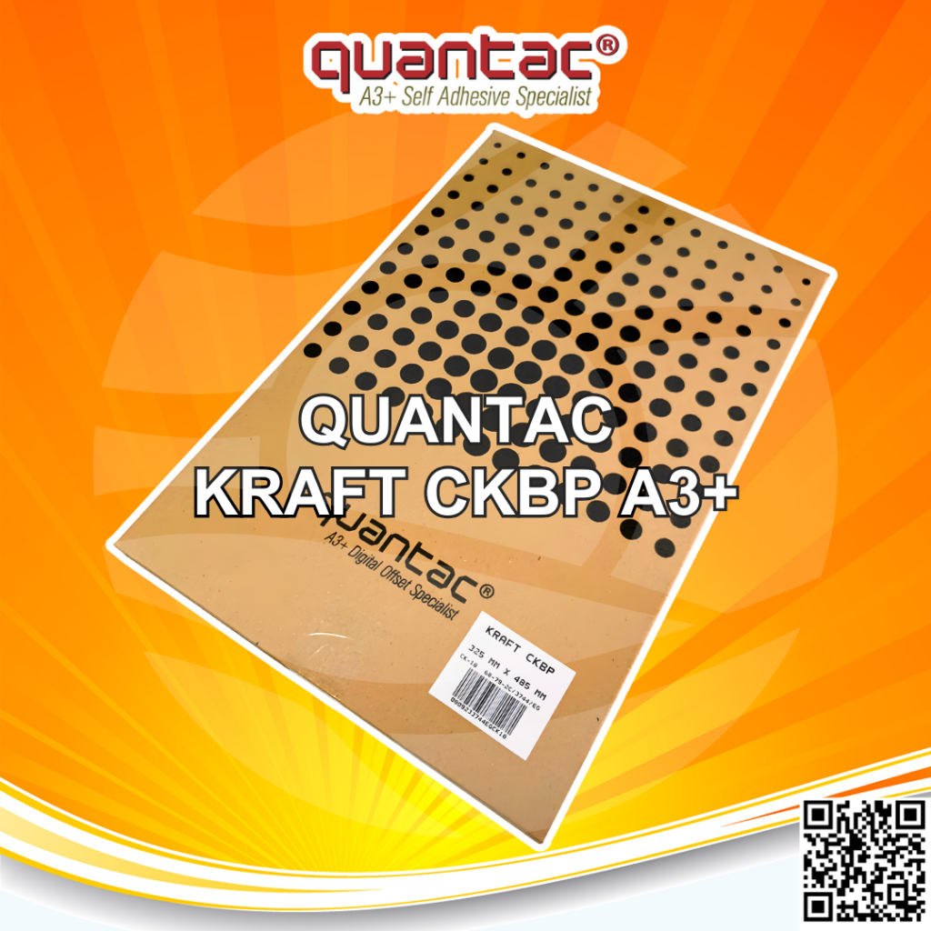 

Quantac Kraft CKBP Stiker Paper A3+ Sticker Label Coklat Vintage Digital Print - PACK
