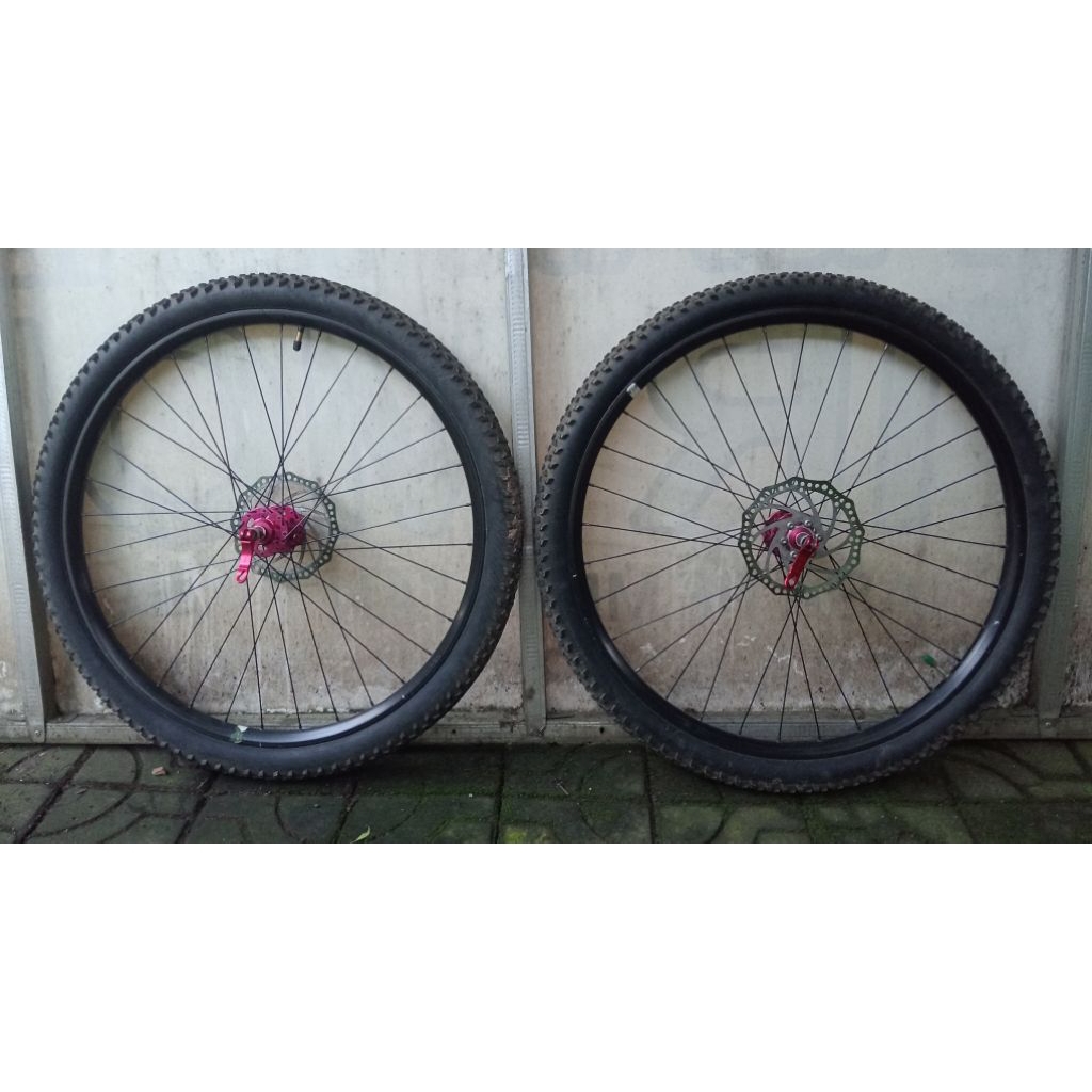 Wheelset ex Thrill hub free hub raze 27.5