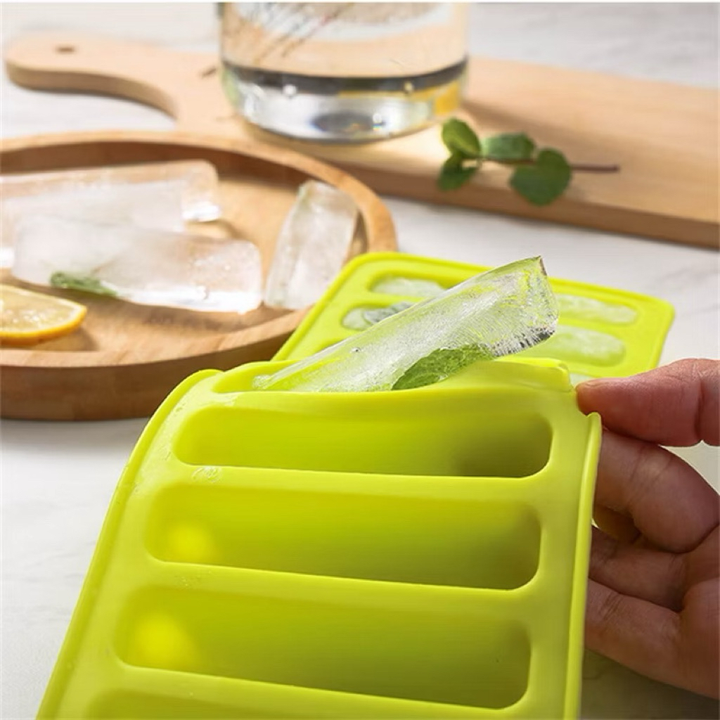 Cetakan es batu silikon / Cetakan sosis / Cetakan es silikon