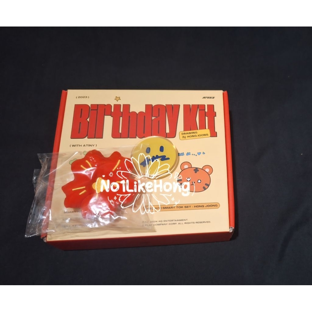 BIRTHDAY MD HONGJOONG SMART TOK (griptok & box only)