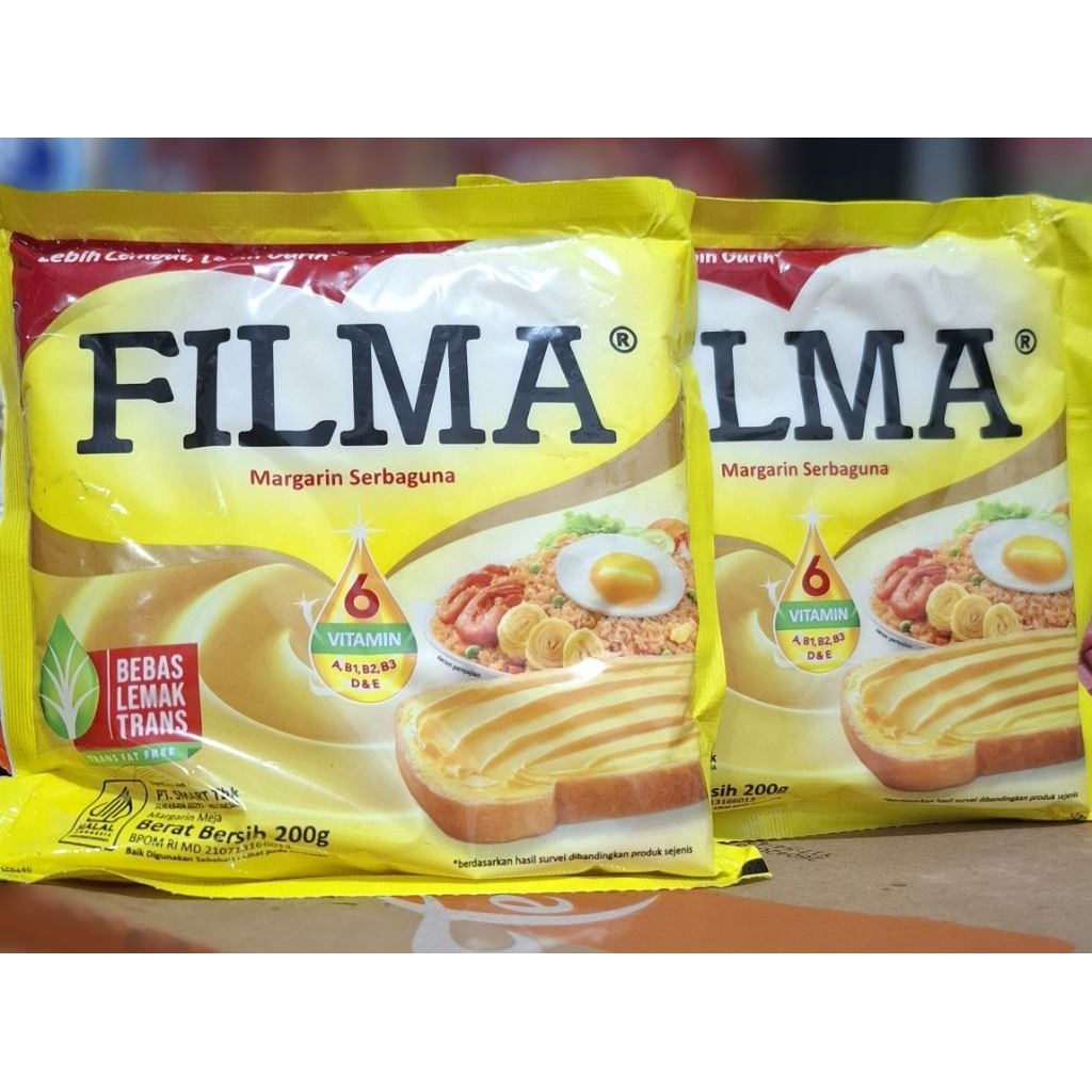 

Filma Margarin 200gr 1 dus isi 60pcs