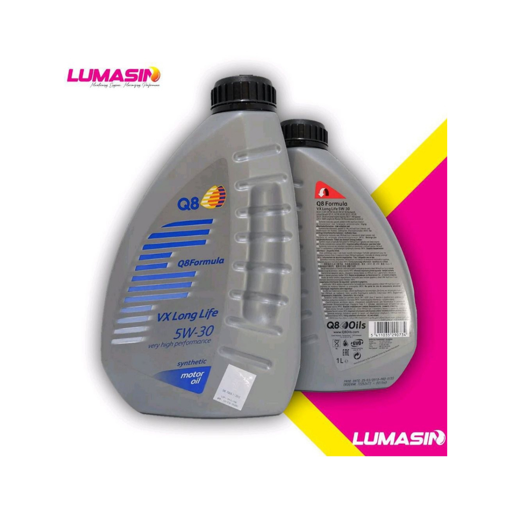 Oli mobil Q8 Formula VX Long Life 5W-30 1 Liter