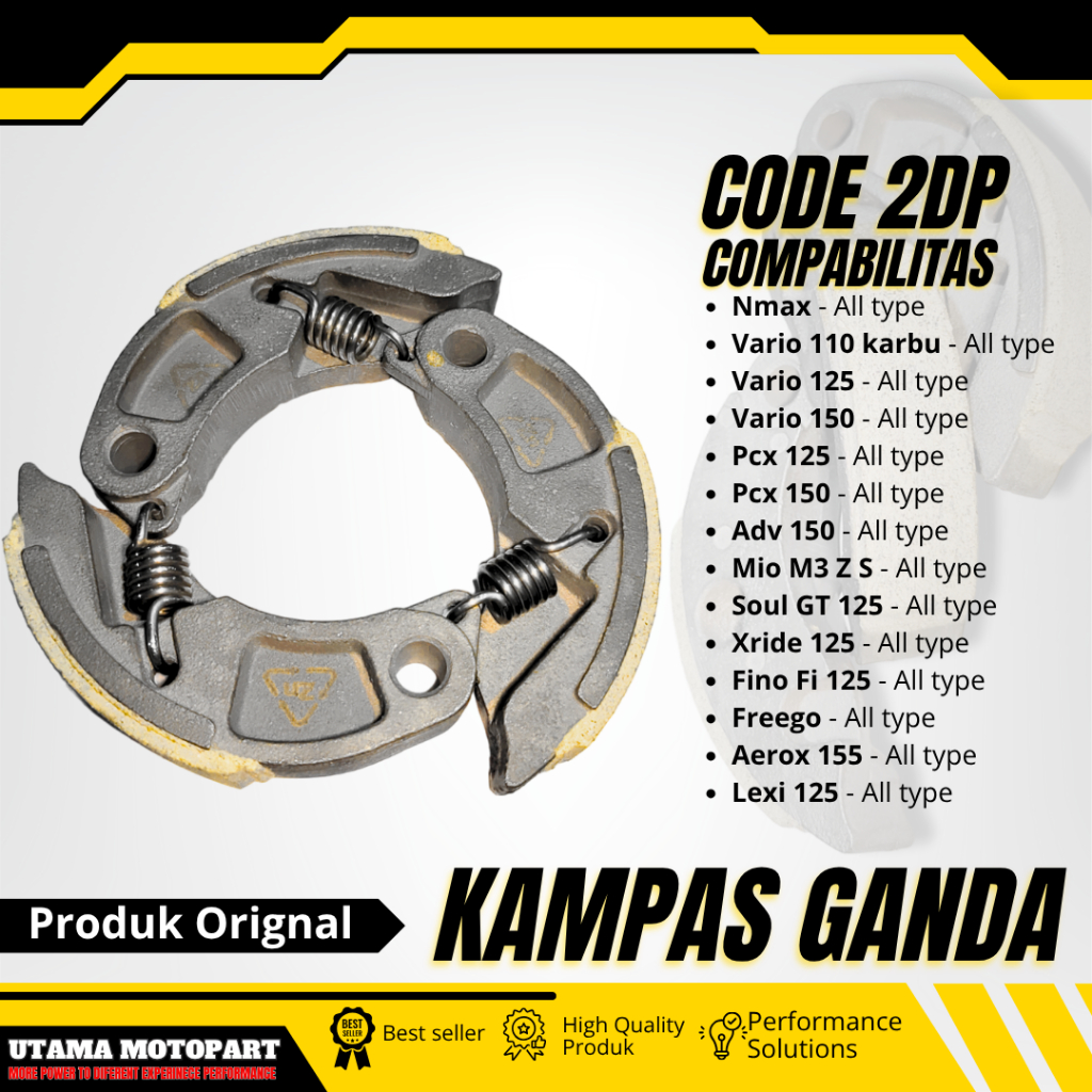 KAMPAS GANDA NMAX2DP KAMPAS GANDA NMAX AEROX LEXI PNP PCX VARIO 125 150 YAMAHA 2DP KAMPAS GANDA NMAX