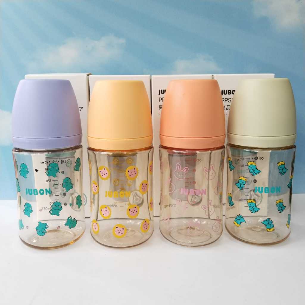 New Botol Susu Bayi PPSU 170ml Newborn / Botol Susu Wide Neck PPSU / Botol Susu Bayi Leher Lebar