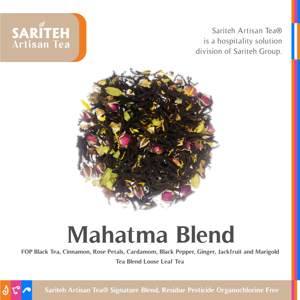 

Sariteh Artisan Mahatma Blend - Spiced Jackfruit Rose Tea (HORECA Specialty Grade)