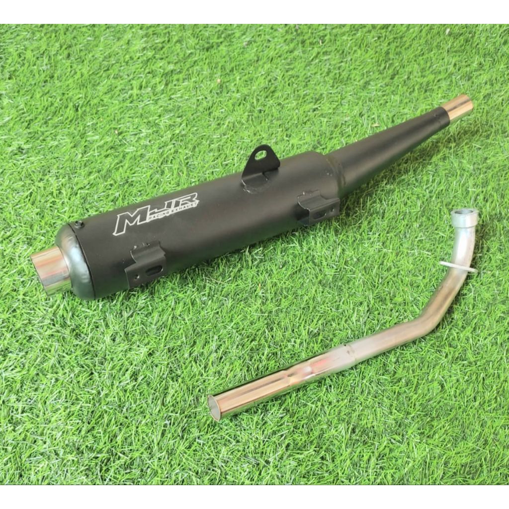 KNALPOT STANDAR RACING MODEL ORI BOBOK UNTUK MOTOR BEBEK YAMAHA JUPITER VEGA