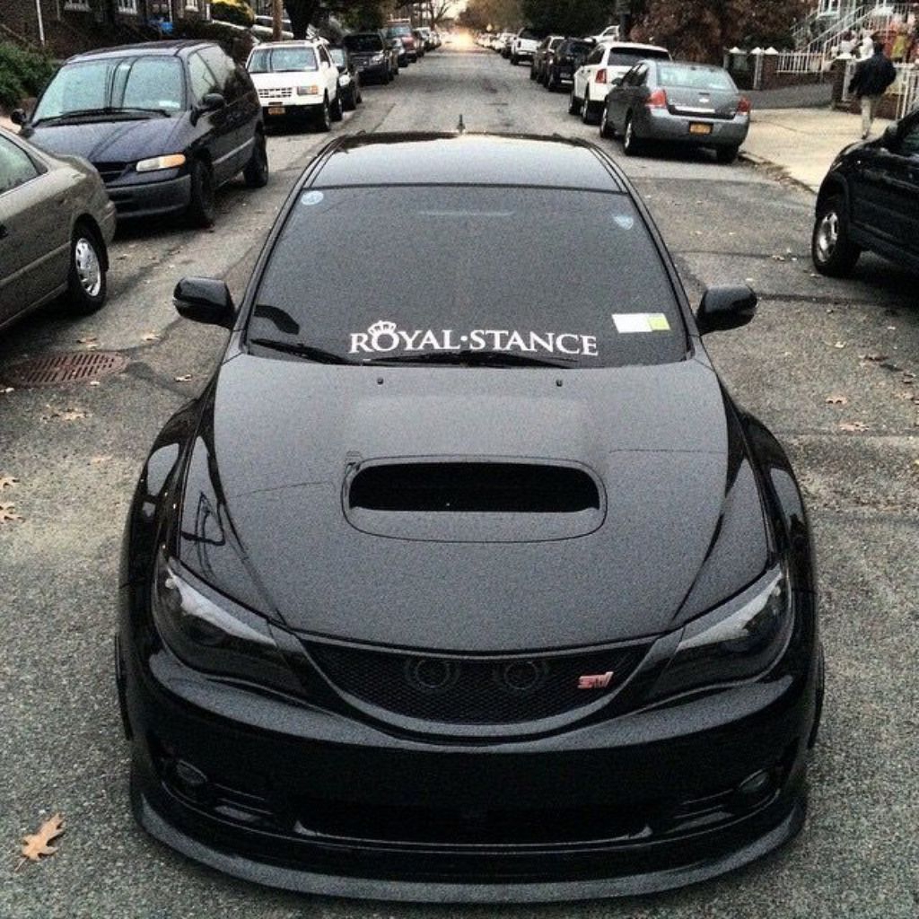 Sticker kaca mobil royal stance sticker kaca depan mobil terlaris stiker kaca mobil keren royal stan