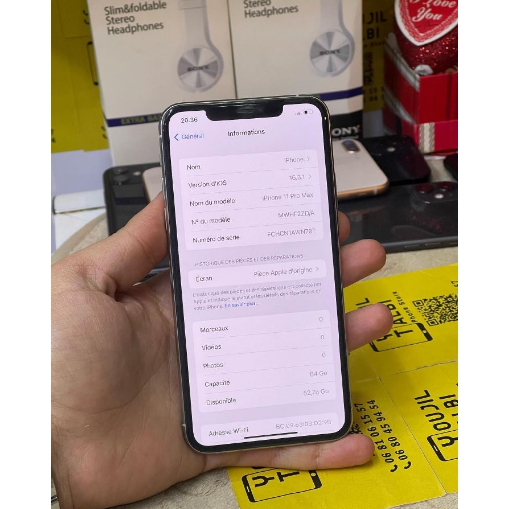 (STORE CELL) HP IP II PRO MAX HDC ORIGINAL