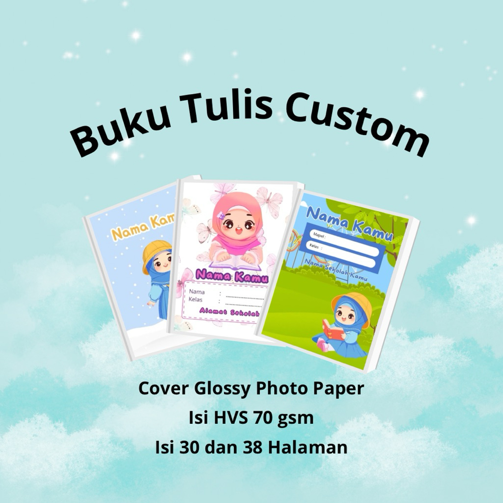 

Buku Tulis Custom