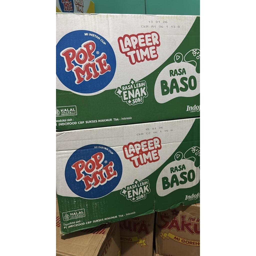 

pop mie rasa baso/soto 75gr 1dus isi 24pcs