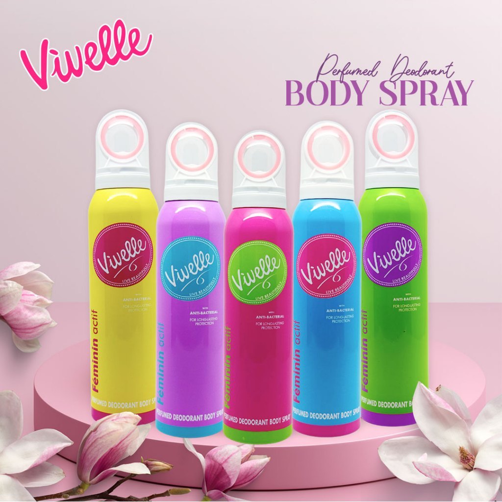 VIVELLE Body Spray Deodorant / Vivelle Body Spray 150ML