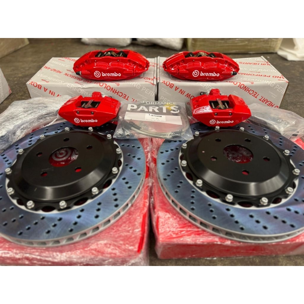 big brake kit bbk brembo belakang civic turbo civic fk civic fl crv turbo +epb rotor 355mm
