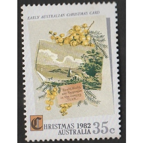 

A 12483 SATU BUAH PRANGKO NOMINAL 35C TEMA EARLY AUSTRALIAN CHRISTMAS CARD DENGAN KONDISI BELUM ADA CAP