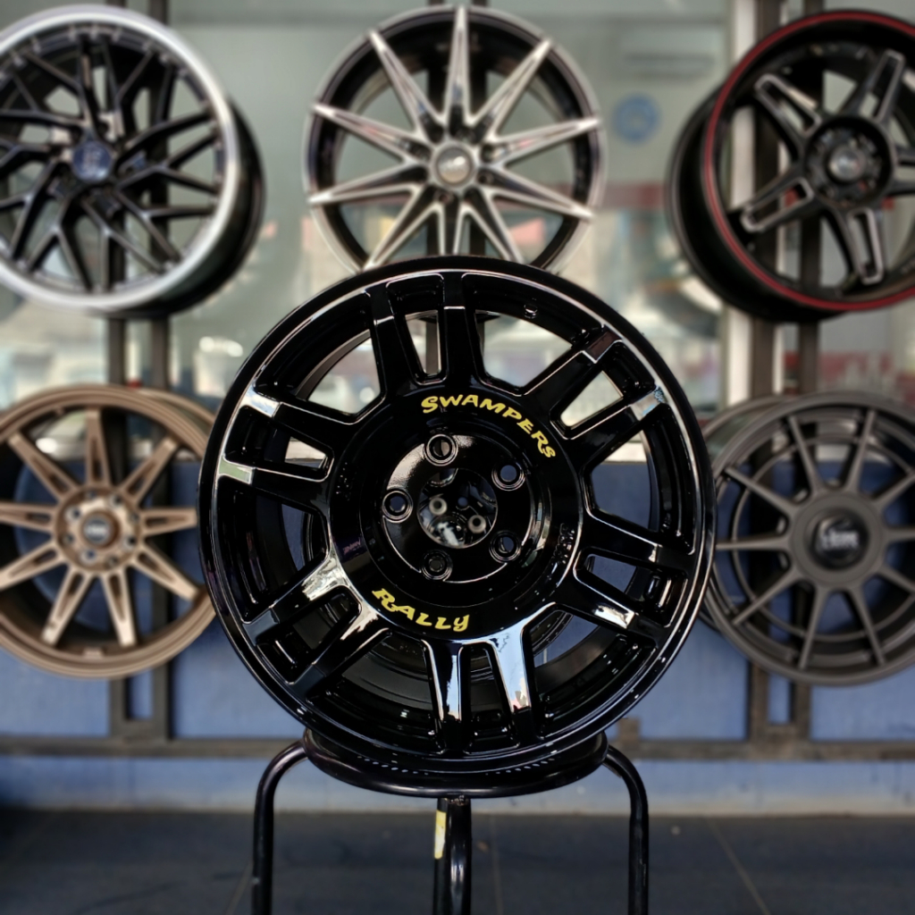 VELG MOBIL RALLY TERBARU HSR SWAMPERS VELG MOBIL INNOVA XPANDER XTRAIL TERIOS RUSH R16