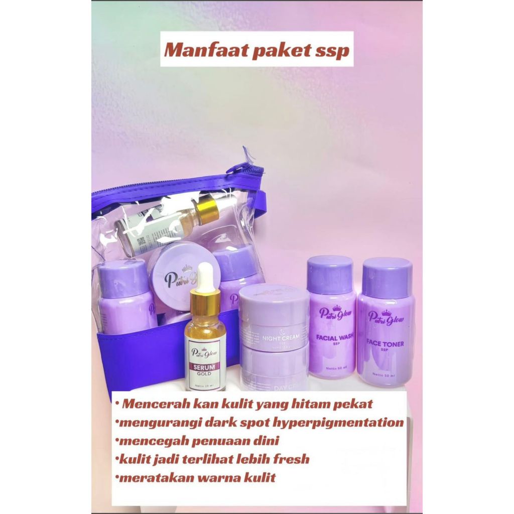 PAKET SSP BY PUTRI GLOW / Putri Glow Skincare