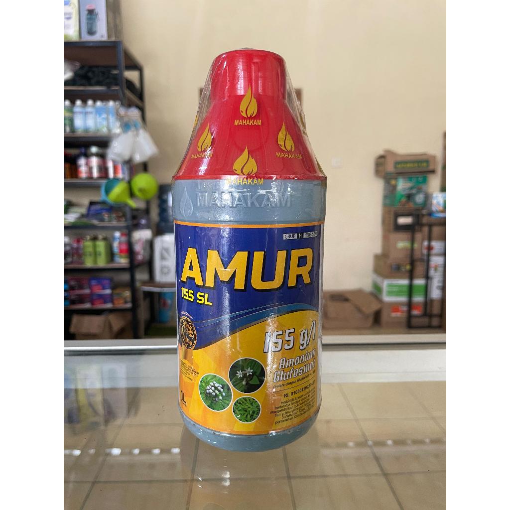 AMUR Herbisida Kontak Dan Sistemik Non selektifBahan Aktif Amonium Glifosinat 155sl