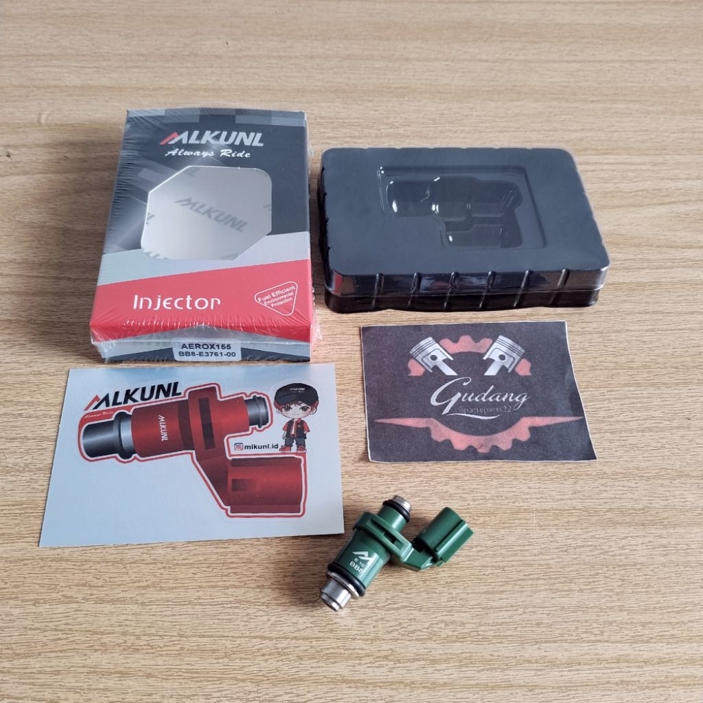 INJECTOR NOSEL INJEKTOR YAMAHA AEROX 155 KODE BB8-E3761-00 MLKUNL