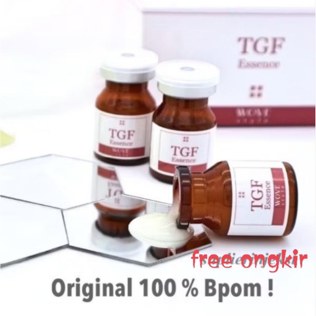 WOVE tgf essence serum growth factor triple tgf original reg BPOM 1 pcs dermapen microneedling