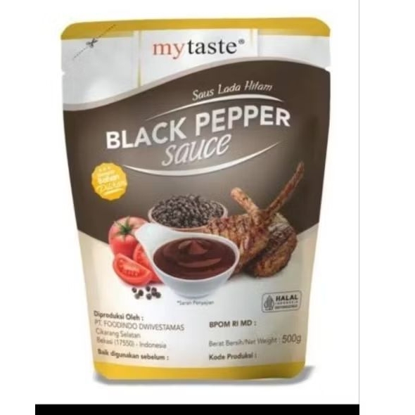 

My Taste Black Pepper Sauce 500 gr