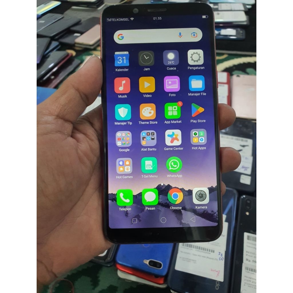 OPPO F5 RAM 6/64 SECOND NORMAL