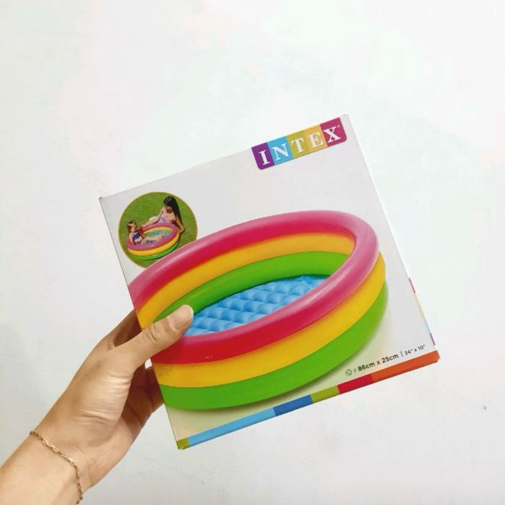 kolam renang karet intex untuk bayi preloved kondisi like new