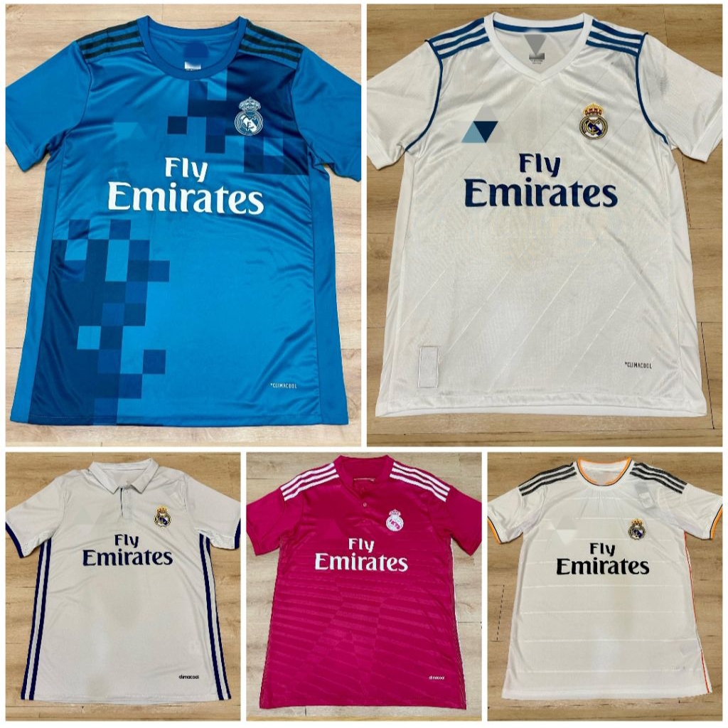 Retro/Vintage | Jersey Retro Madrid Grade Ori/Jersey Klasik/Jersey Vintage/Jersey Retro