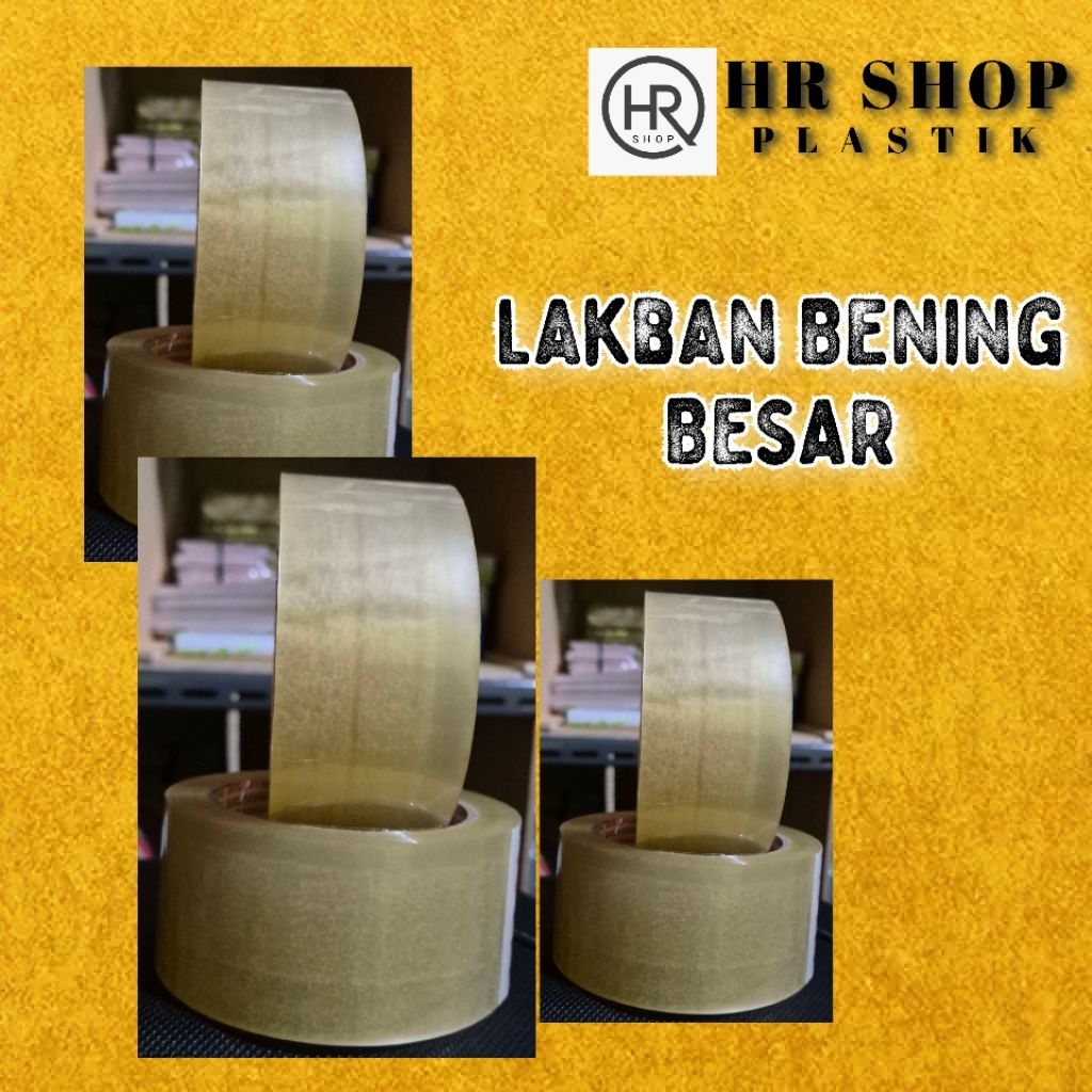 

Lakban/Solatip Bening Besar
