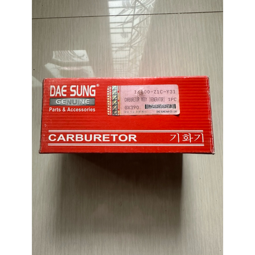 ET5500 carbulator untuk mesin genset 5500 W