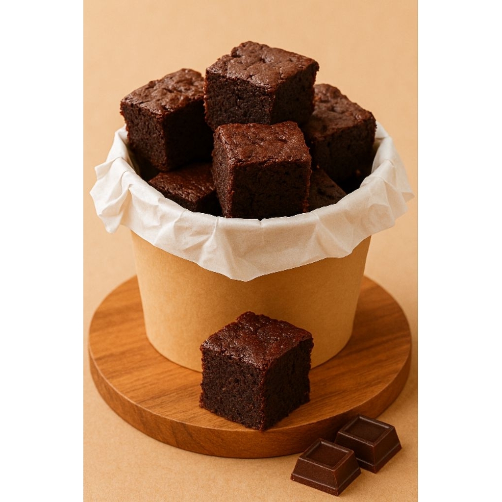 

Brownies Bucket/Brownies Bites/Fudgy Brownies