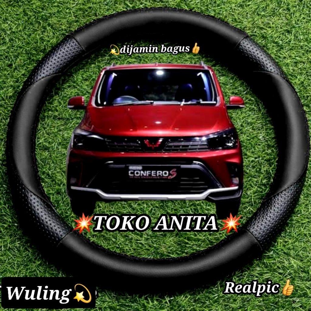WULING CONFERO Sarung Setir, Cover Stir Mobil Wuling Confero siz (dm 37 cm)