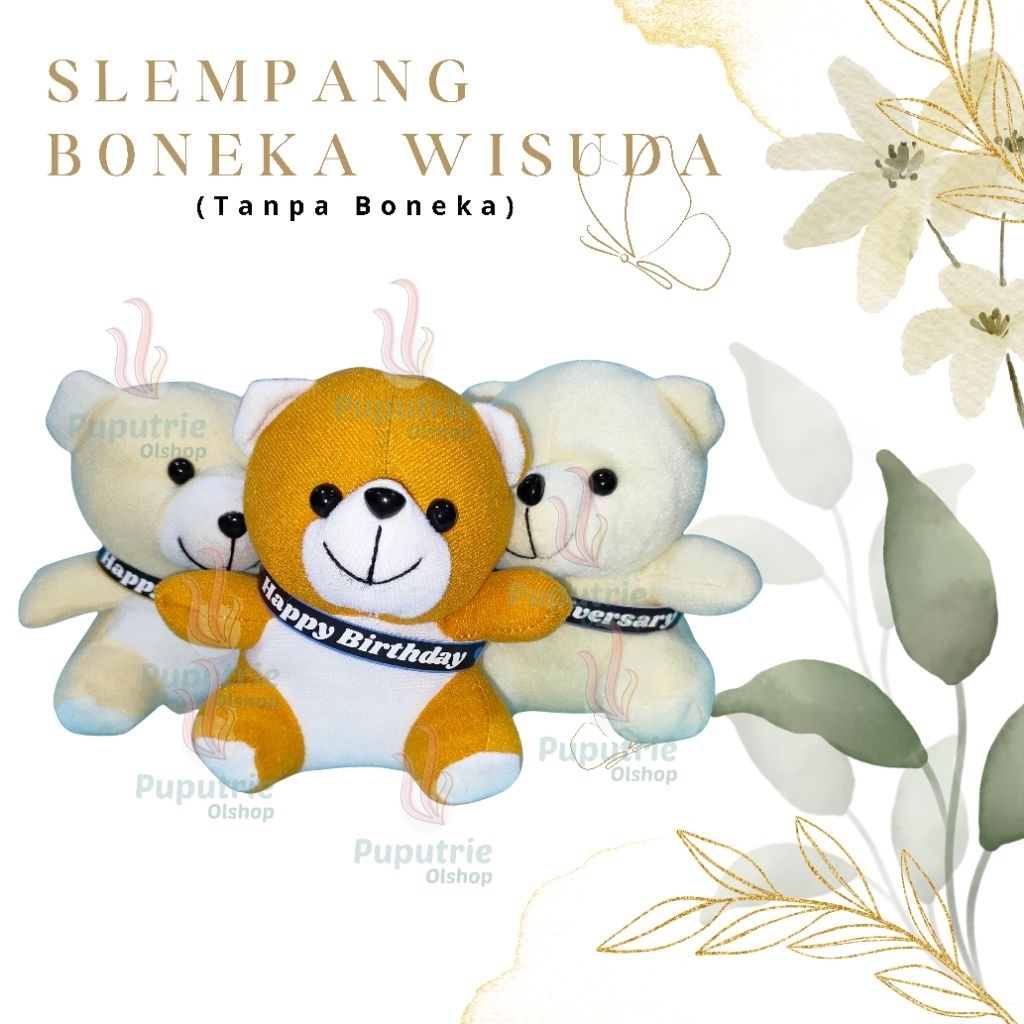 

Kertas Slempang Boneka Wisuda Buket Bouquet Cellophane Hampers Boneka Beruang Bear Untuk Kado Perpisahan