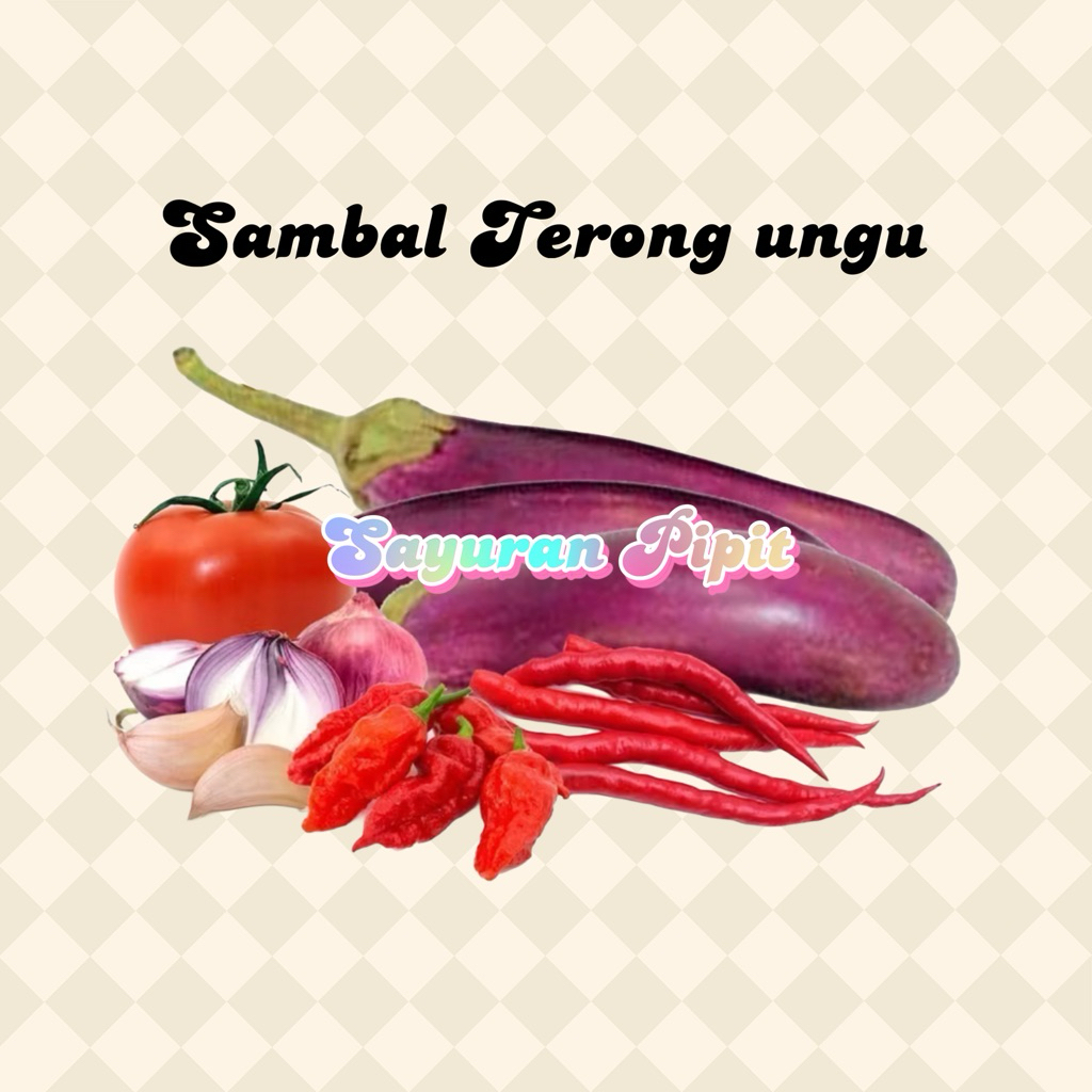

paket Sambal terong ungu