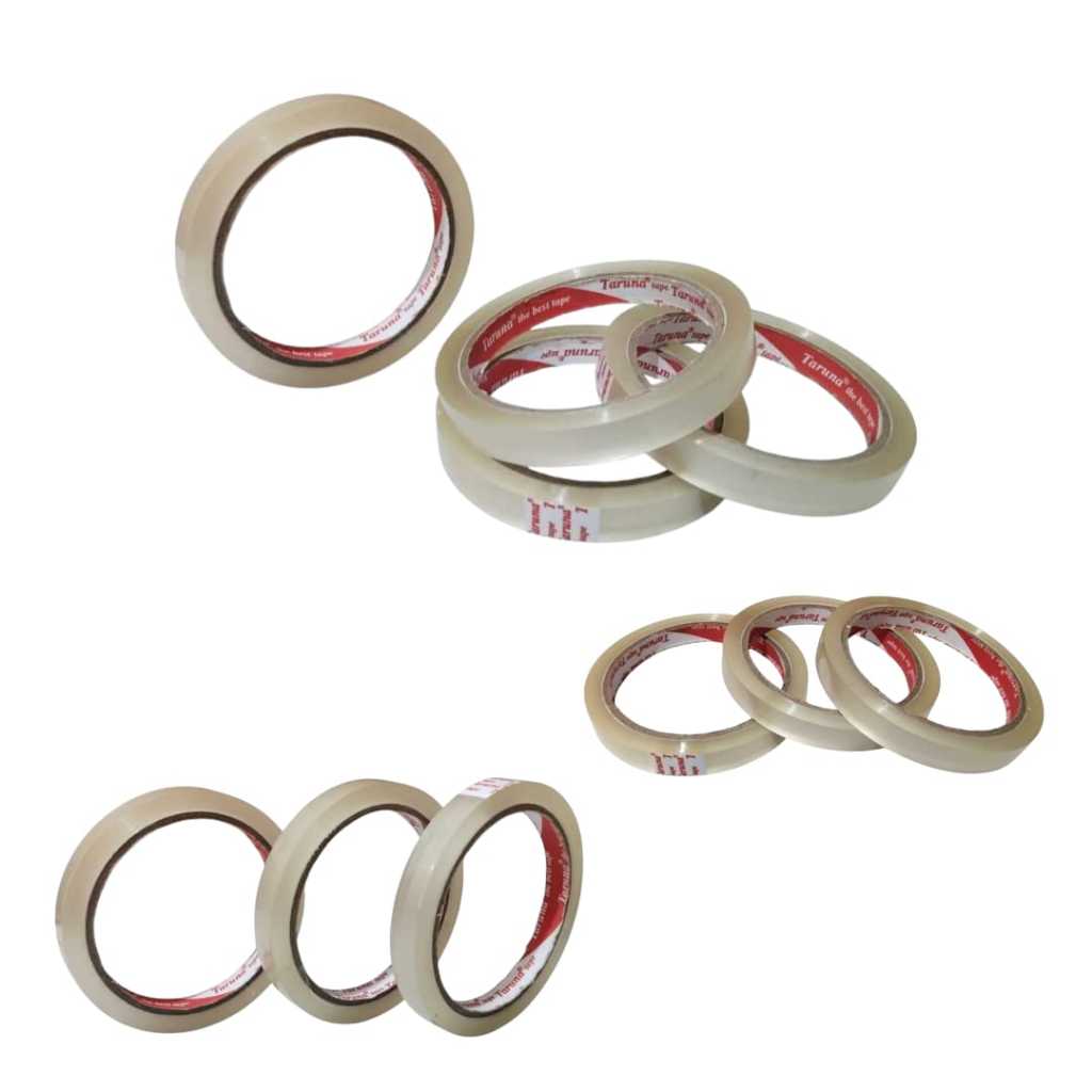 

Solatip / Lakban Bening Pluto Tape 12 MM x 72 Yard Murah