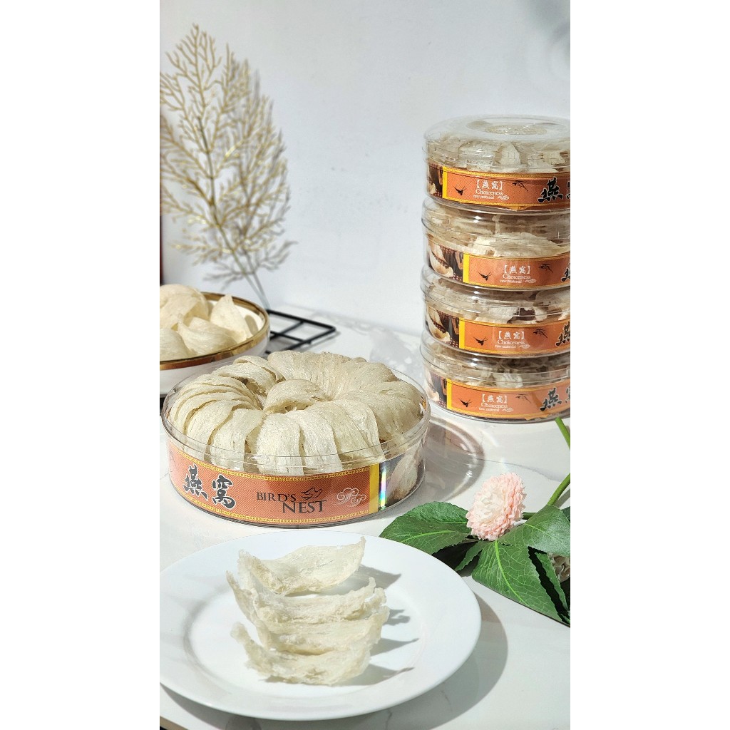 

Sarang Burung Walet PATAHAN LARGE CABUT KERING PACK MIKA BULAT PREMIUM