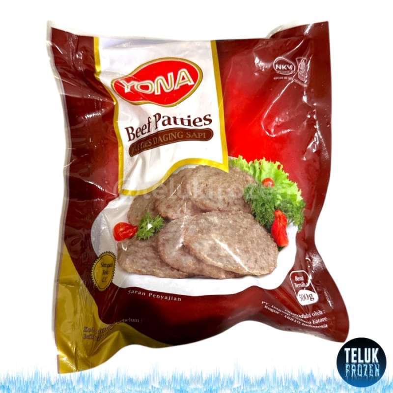 

Yona Beef Patties / Daging Sapi 500gr