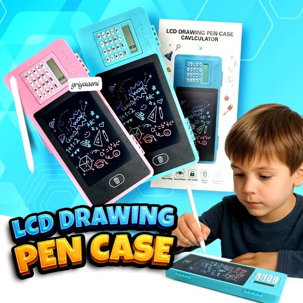 

LCD DRAWING PEN CASE CAVCULATOR