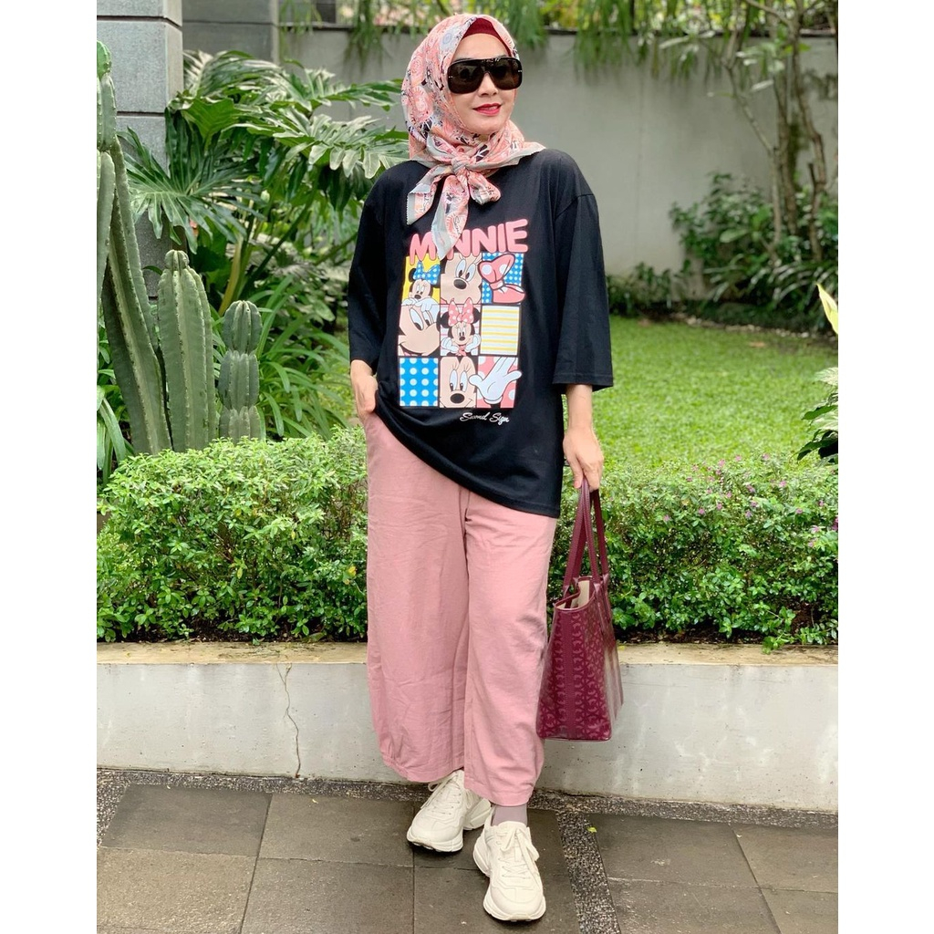 Kaos Oversize Super Kece ORIGINAL By SECOND SIGN  - Muat Sampai LD 120 [BISA COD]