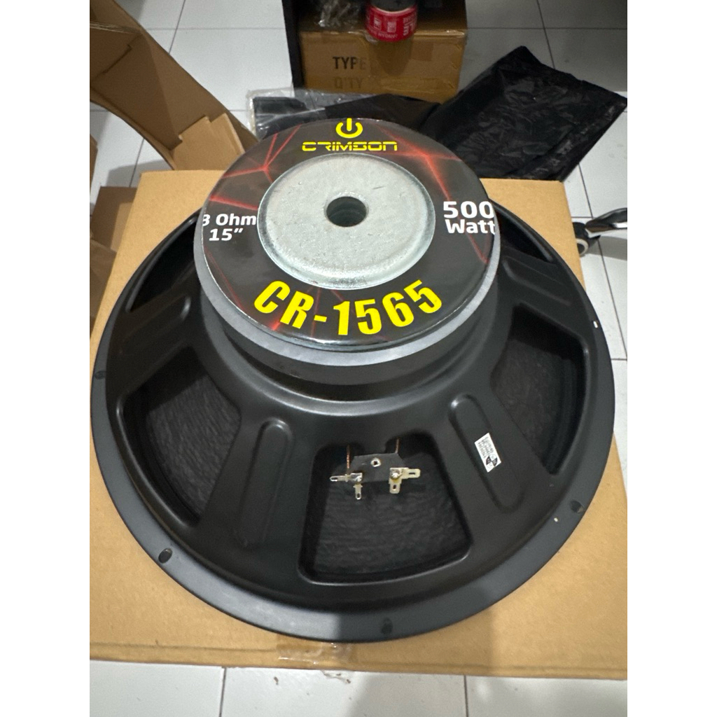 speaker crimson 15inch CR 1565 coil 2,5inch