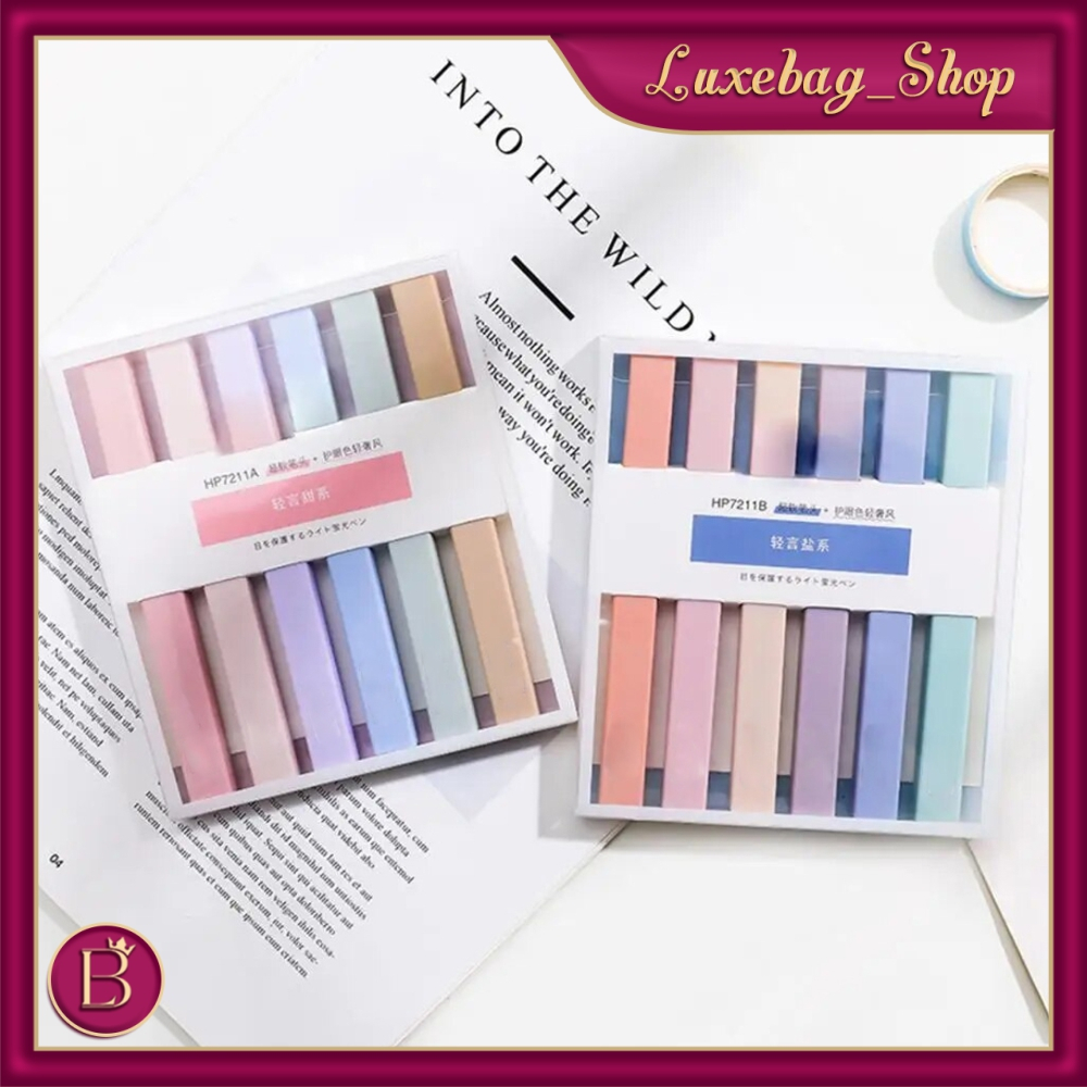

LB 1 Set 6 PCS Stabilo Warna Pastel - Highlighter 6 Warna - Stabilo Murah - Stabilo Set - Morandi Seriesa S104