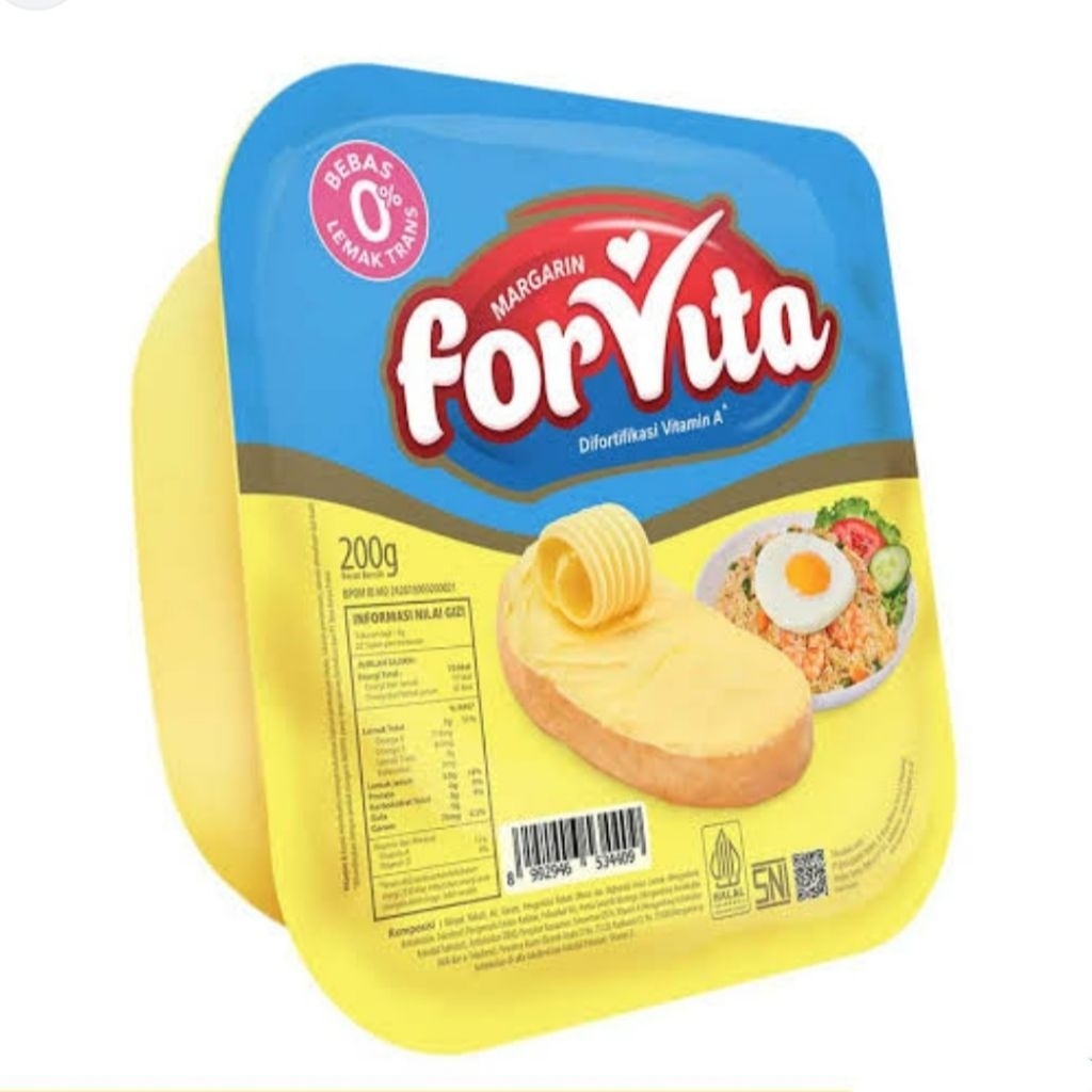 

Forvita margarine pot 200 gr