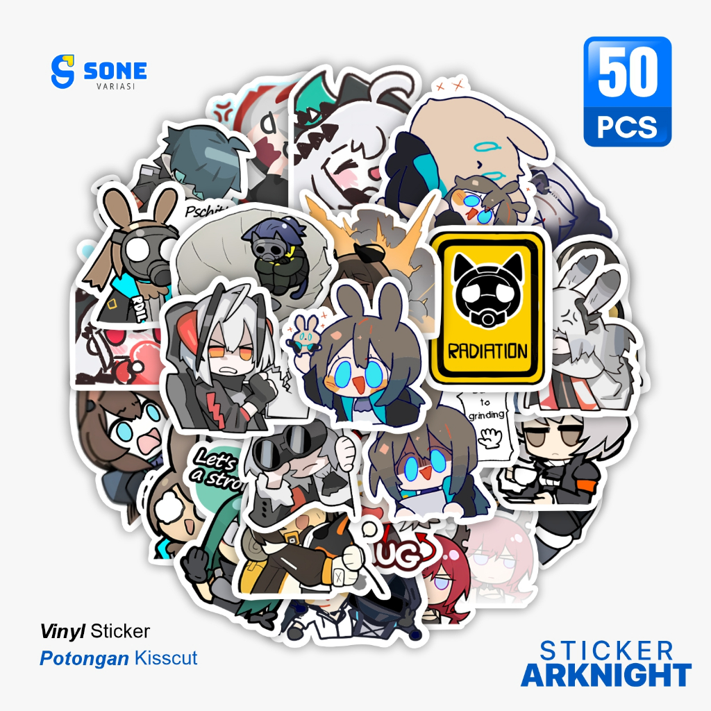 

Stiker ARKNIGHT / Sticker Game Dekorasi Laptop Aesthetic Paper Vinyl Premium