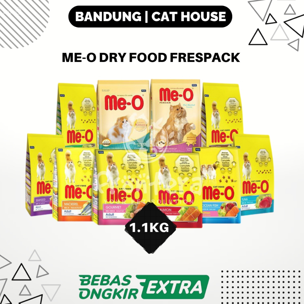 ME-O DRY ALL VARIAN 1,1Kg Meo Freshpack Meo Adult Meo Kitten Meo All Varian Makanan Kucing9