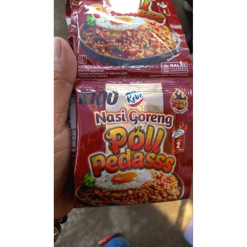 

Bumbu nasi goreng poll pedas 1R isi 12pics